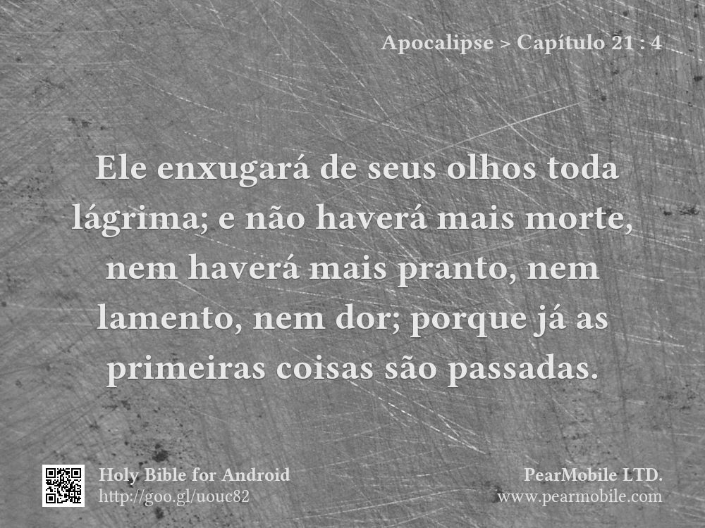 Apocalipse, Capítulo 21:4